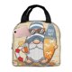 thumbnail image 1 of Disketp Hello Summer Cute Gnome Bolsa Térmica para Almuerzo para Hombre y Mujer, Ideal para Trabajo, Senderismo y Picnic, 1 of 8