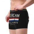 thumbnail image 5 of Amsterdam History Netherlands Flag Underwear Male Sexy Printed Customized Patriotic Boxer Briefs Shorts Panties Soft Underpants, 5 of 7