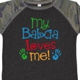 thumbnail image 4 of Inktastic My Babcia Loves Me Boys or Girls Toddler T-Shirt, 4 of 5