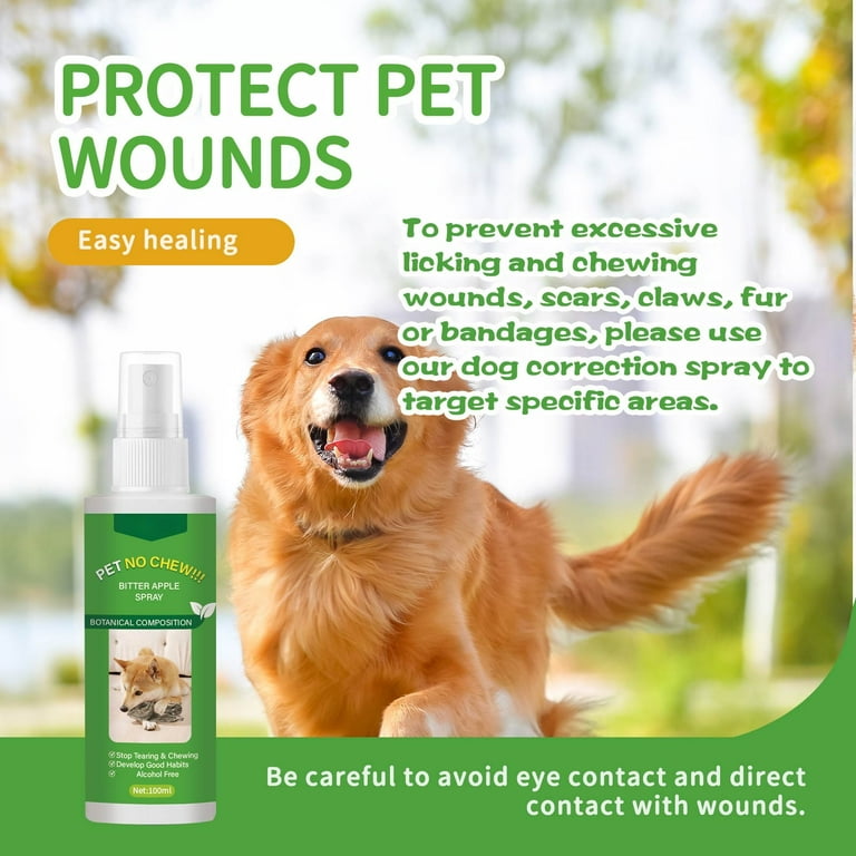 Anti-Chewing Bitter Dog Spray, Natural Ingredients Dog Chewless