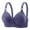 #0037-Dark Blue, variant on Xucatan Bra for Older Women with Sagging Breast Sports Bras Deep Cup Full Back Coverage Comfort Shaper Bra Plus Size Everyday Bras Gift