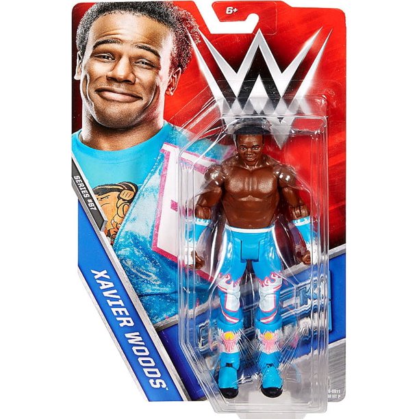 Wwe Wrestling Series 67 Xavier Woods Action Figure Walmart Com