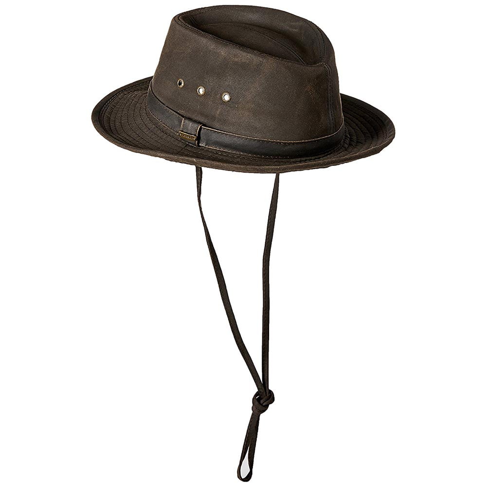 stetson distressed cotton tiller hat