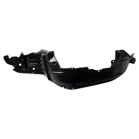 TRQ Front Left Inner Fender Liner Black Drivers Side Fits Select 2000-2001 INFINITI I30 2002-2004 I35 IN1248101