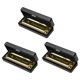 thumbnail image 1 of 3X Swan Harmonica 10 Agujeros Llave de C DORADO con Caja Blues Arpa Metal Acero, 1 of 7