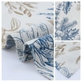 thumbnail image 2 of Unique Bargains Set of 4 Farmhouse Polyester Placemats for Dining Table Decor Blue-Brown, 2 of 6
