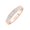 Rose Gold, variant on 1 to 5 Carat t.w. LAB GROWN Princess Cut Diamond Wedding Band Ring (E-F Color VS2-SI1 Clarity) Platinum 1 Carat Size-5