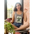 thumbnail image 2 of Deer And Moose Racerback Tank Women -Sydenham Edwards Designs, Female Medium, 2 of 4