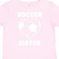 thumbnail image 4 of Inktastic Heart Soccer Sister Girls Toddler T-Shirt, 4 of 5