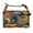 Colorful Swirl, variant on Buckle Handle Insulated Picnic Lunch Bag With Adjustable Strap 7L Capacity Colorful Swirl Design