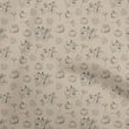 thumbnail image 1 of oneOone Cotton Silk Dusty Gray Fabric Harvest Sewing Craft Projects Fabric Prints By Yard 42 Inch Wide, 1 of 4