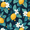 Lemon Leaves, variant on FORMRS Travel Umbrella Folding Auto Open Close Windproof Rain UV Protection, Green Geometric