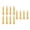 Gold, variant on Rupoun 12Pcs Guitar Neck Mounting Screws Humbucker Pickup Accessories Bass Parts Hardware Gold [cite: 22]