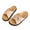 khaki, variant on Women’s Cross Strap Platform Slide Sandals Open Toe Casual Comfort Summer Shoes