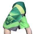 thumbnail image 4 of Mens Swimming Shorts Quick Dry Beach Trunks Swimwear Shorts with Elastic Waist and Pockets, 4 of 6