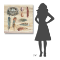 thumbnail image 4 of Global Gallery's 'Spiced Nature X' By Lisa Audit Stretched Canvas Wall Art, 4 of 4