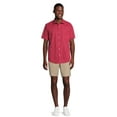 thumbnail image 2 of George Men’s & Big Men’s Button-Up Commuter Shirt with Short Sleeves, Sizes S-3XL, 2 of 5
