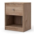 thumbnail image 1 of Tvilum Portland Contemporain 1 Tiroir Table de Chevet en Jackson Hickory, 1 of 7