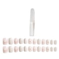 thumbnail image 2 of opvise 1 Set French Fake Nails Full Cover Nail Art Accessories Detachable Nail Artificial Tips with Glue for Women, 2 of 8