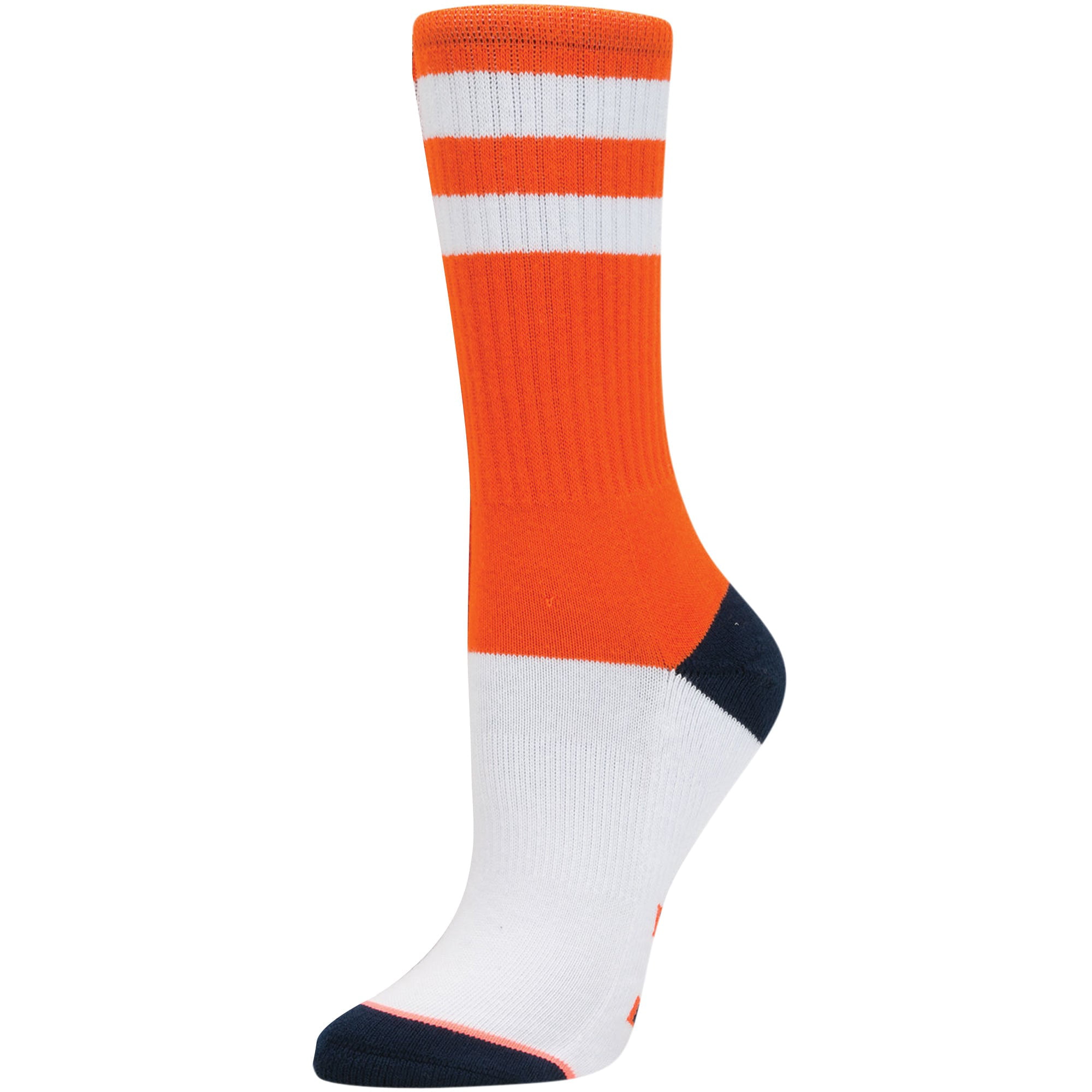 Auburn Tigers NCAA Crew Socks Blue with Orange 