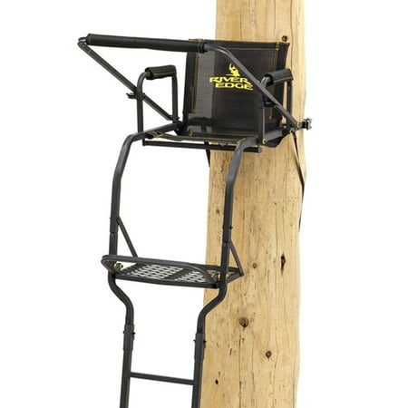 Rivers Edge RE661 Deluxe XT 1 Man Seat Lock On Deer Hunting Tree Ladder (The Best Ladder Tree Stand)