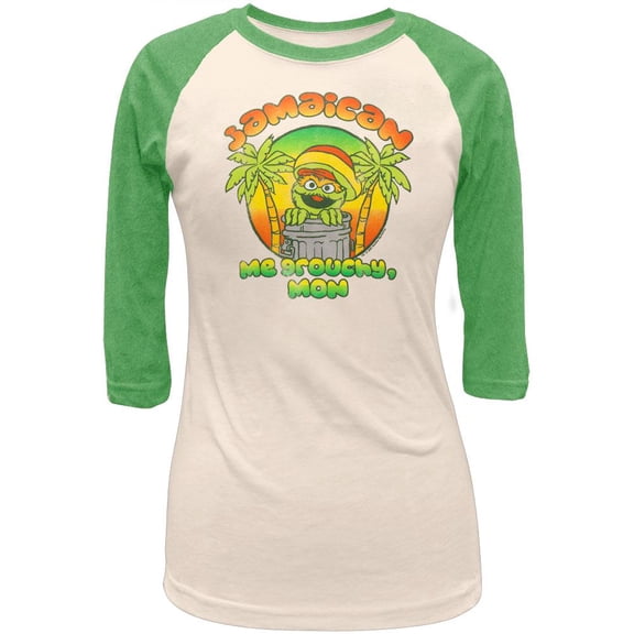 'Sesame Street - Jamaican Juniors Raglan - Medium