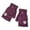 Purple, variant on AWZXDE Ladies Half Finger Knitting Gloves Wool Flip Design Warm Gloves For Winter Writing Student And Fashion Wear Grey