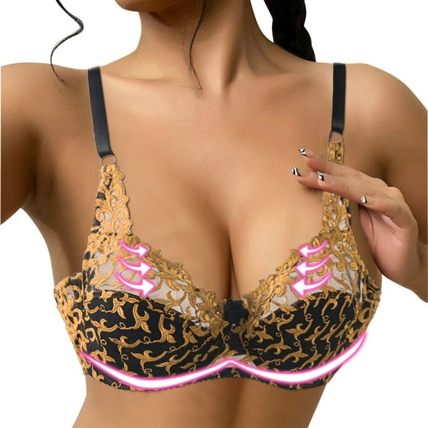 Womens Lace Bra No Wire Comfort Sleep Bra Plus Size Workout