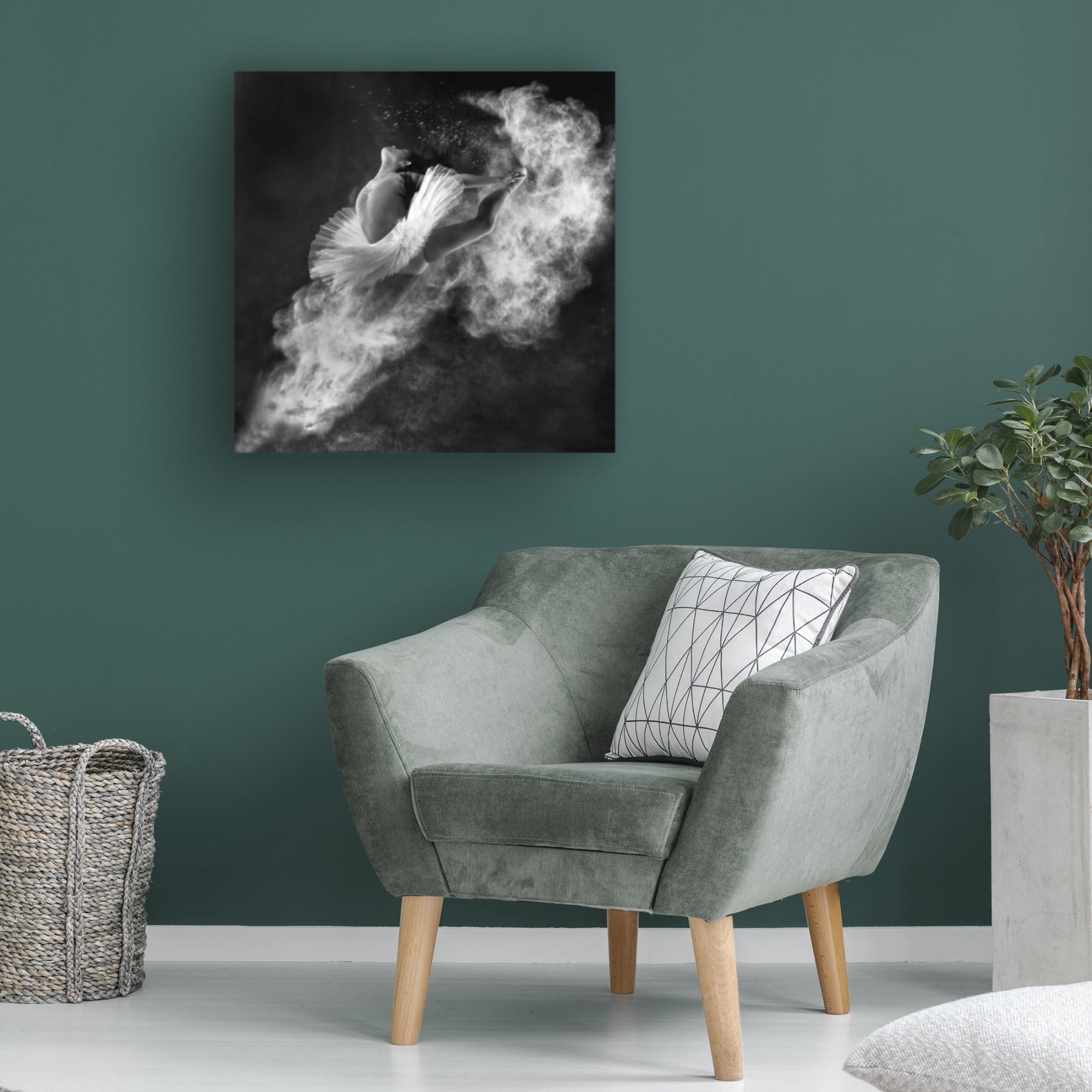 Antonyus Bunjamin 'Down To Earth' Canvas Art - 18 x 18 Inches