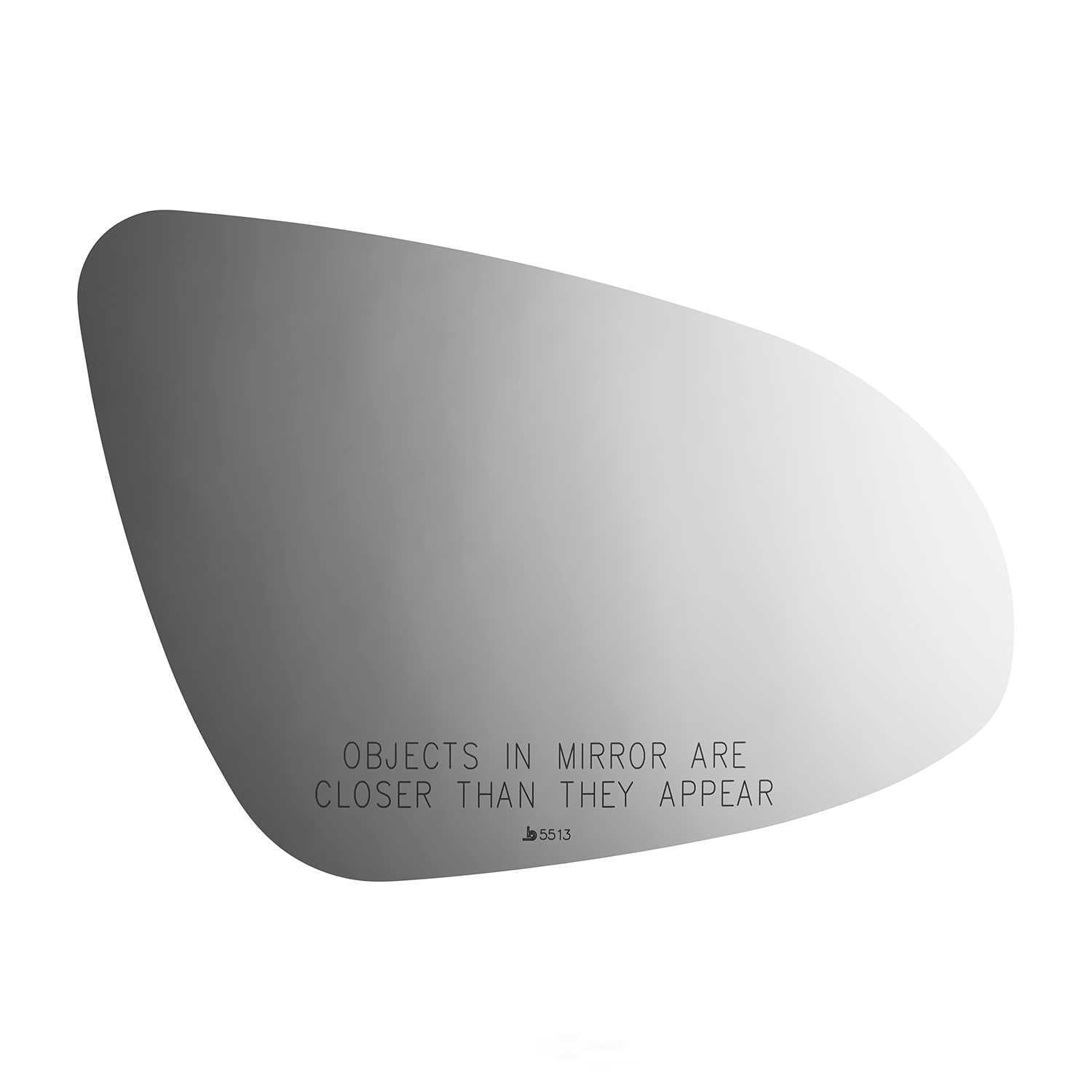Burco Side View Mirror Replacement Glass - Clear Glass - 5513