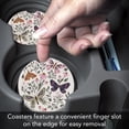 thumbnail image 5 of Thirstystone "Flutter Blooms" Single Absorbent Stone Car Coaster, 5 of 6