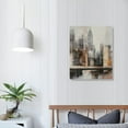 thumbnail image 4 of LHONGY Wall Decorations for Living Room Wall Art Large Cityscape New York Wall Decor Canvas Prints Abstract Black and White City Theme Paintings 16x20 in, 4 of 5