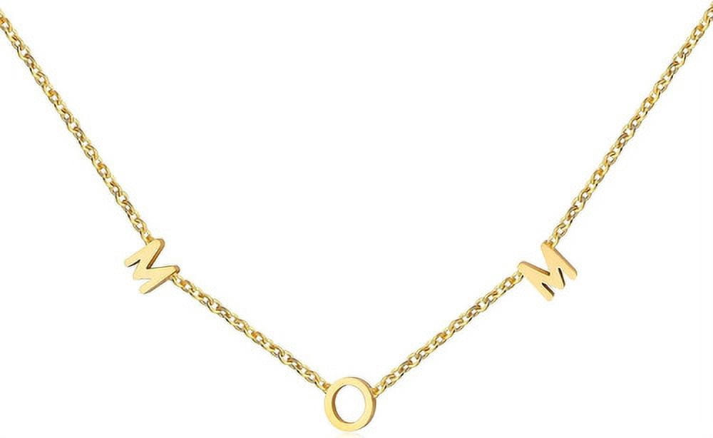 Letter necklaces for women mother mama mom grandma walmart