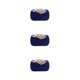thumbnail image 4 of Sonducket Bolso ligero y moderno para accesorios elegantes para el día a día, bolsos de mano, bolso de mano, práctico pavo real azul y blanco Type1 NO1, 4 of 6