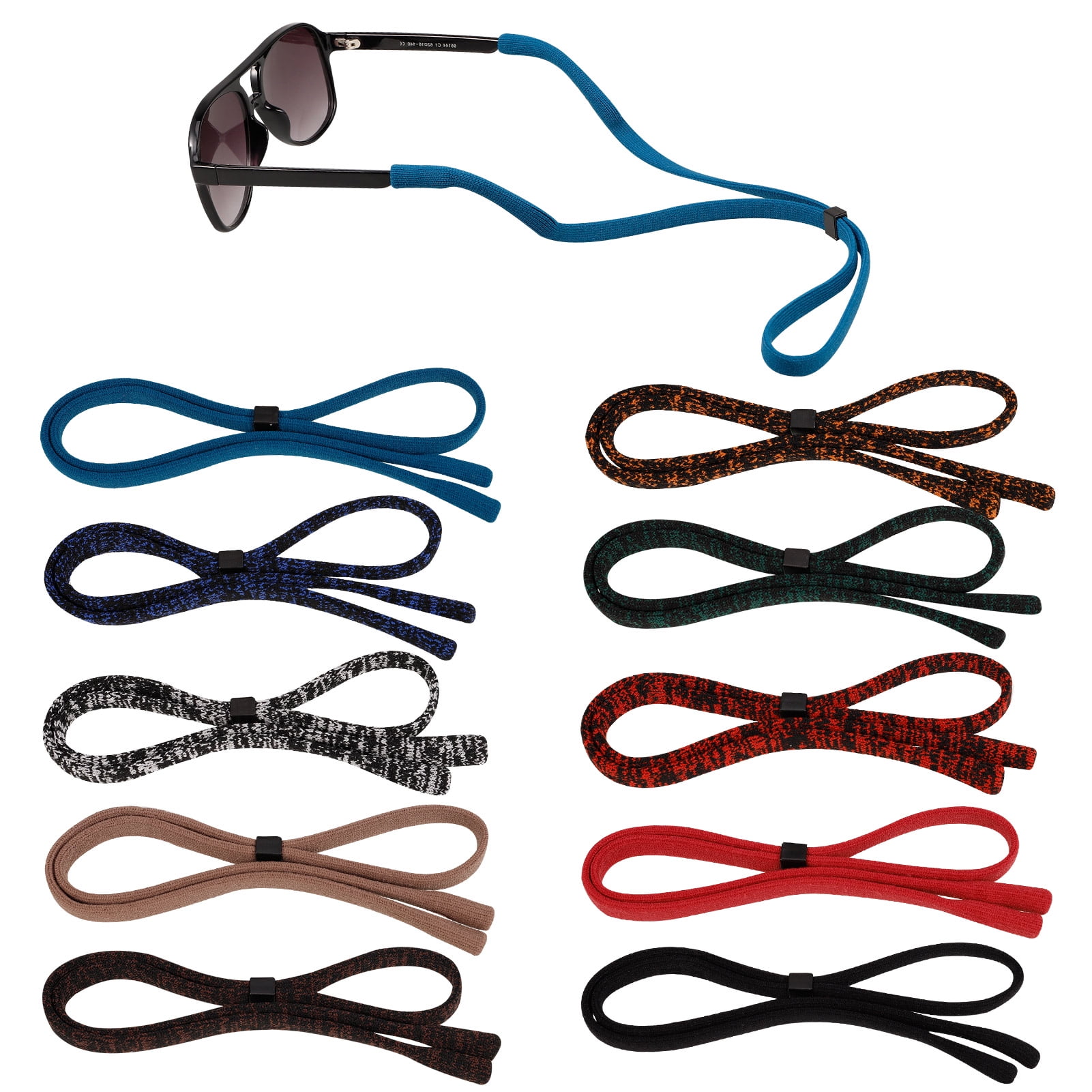 "Rumbeast 10Pcs Sports Glasses Strap, Glasses Neck Lanyard Cord