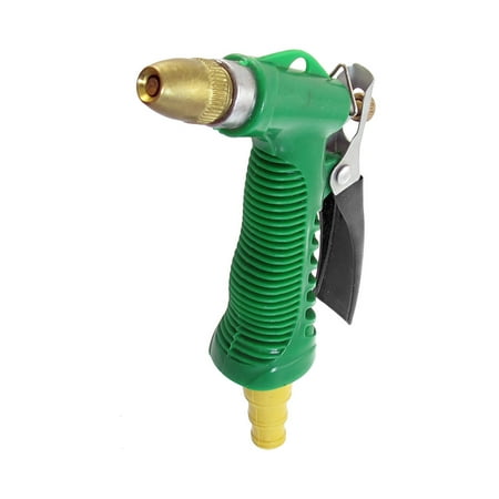 Trigger Horse Spray - Unique Bargains Gardening Rear Trigger Water Spray Hose Nozzle Sprayer Green Black