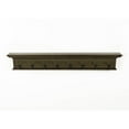 thumbnail image 7 of Home Wall Decorative Antique Brass Hardware 8 Hook Coat Rack - Green, 7 of 7