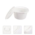 thumbnail image 1 of HLONK Heavy Toilet Seat for Elderly Commode Chair Safety Urinal Portable, 1 of 8