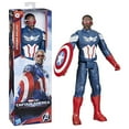 thumbnail image 3 of Marvel Studios Captain America Brave New World Titan Hero Series, figurine Captain America, 3 of 5