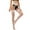 White, variant on Sexy Stockings Women Lace Fishnet Transparent Fishnet Stockings Sexy Black Tights Stocking Lingerie Net Padded Strapless Bras for Teens Suspender Stockings for Women Lingerie Hanging Neck Towel Bra