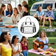 thumbnail image 7 of OBREWU Pioneer Flower Womens Lunch Box for Work,Insulated Large Pioneer Flower Lunch Bag for Women,Loncheras Para Mujer,Leakproof Adult Lunch Bag for Work,Beach,Travel,Picnic,Camping, 7 of 7