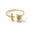 Gold, variant on Unisex Adjustable Butterfly Ring Copper Electroplated Insect Jewelry Nature Inspired Bee Ring For Women Jewelry