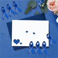 thumbnail image 5 of Clearance! Memorial Ribbon In forever In Our Hearts Ribbons Remembrance Service Office&Craft&Stationery,Blue, 5 of 5