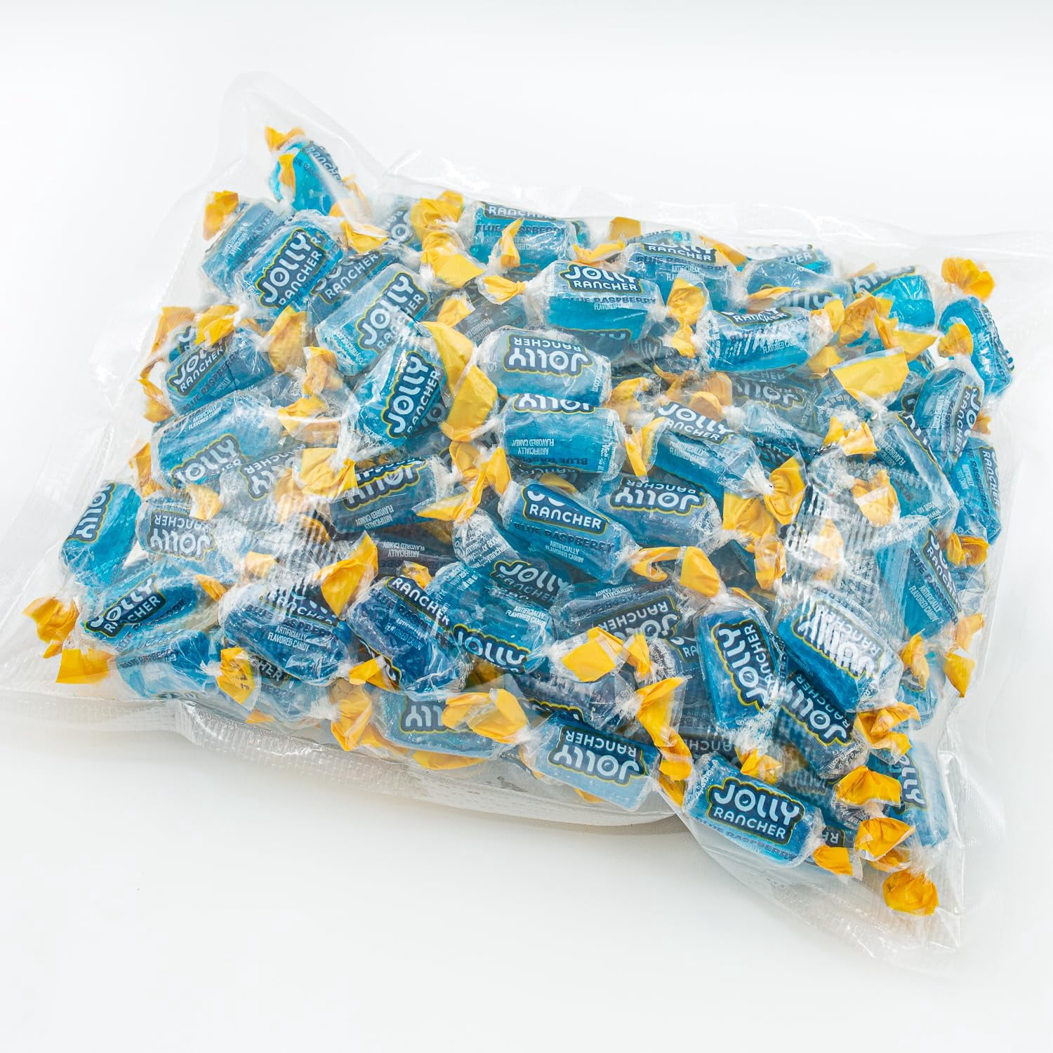 JOLLY RANCHER Original Flavors Hard Candy 2 lb - Bulk Bag, Individually Wrapped, Blue Raspberry (148 Pieces)