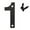 B-837, variant on Under 10,Hanging Ornaments,3.5-Inch Floating Address House Number, Modern Black Metal Letters for Garden, Garage, Mailbox Decor, Visual Sign Nail Kit, | Metal, G-837 MIANHT