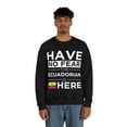 thumbnail image 4 of Have No Fear The Ecuadorian is here Ecuador Pride Unisex Sweatshirt, S-2XL, 4 of 9