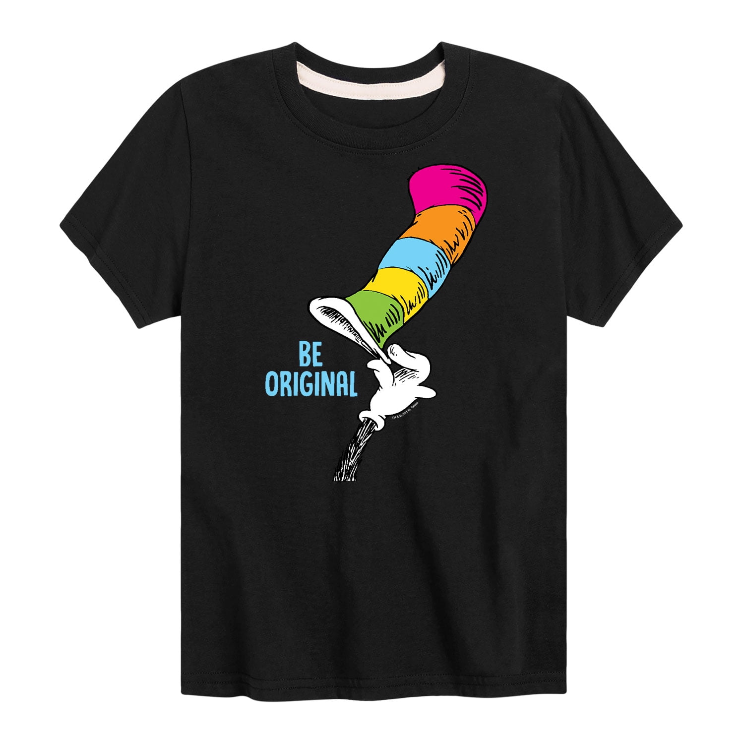 Dr. Seuss - Be Original - Toddler And Youth Short Sleeve Graphic T ...