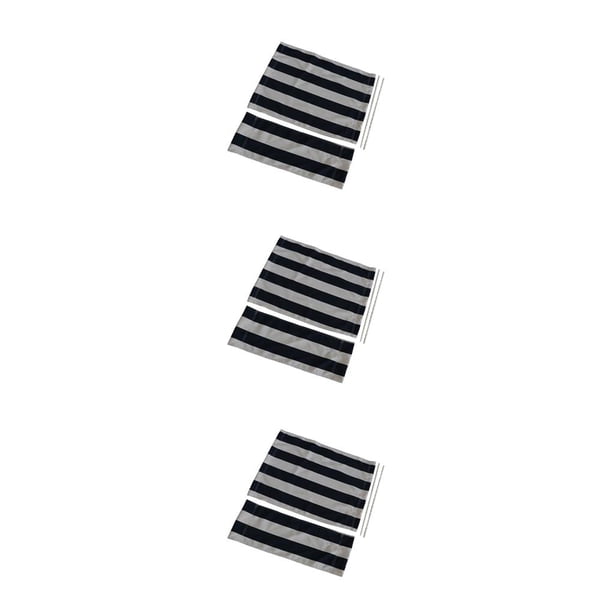Sillas de Director Naiovety Funda para Muebles de Asiento Cruzado Protector de Taburete Transpirables Azul Blanco