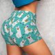 thumbnail image 4 of Fotbe Cartoon Llamas Shorts Sin Costuras – Shorts Deportivos de Cintura Alta para Mujer, Elásticos para Gimnasio, Yoga, Running o Ciclismo-XX-Large, 4 of 8