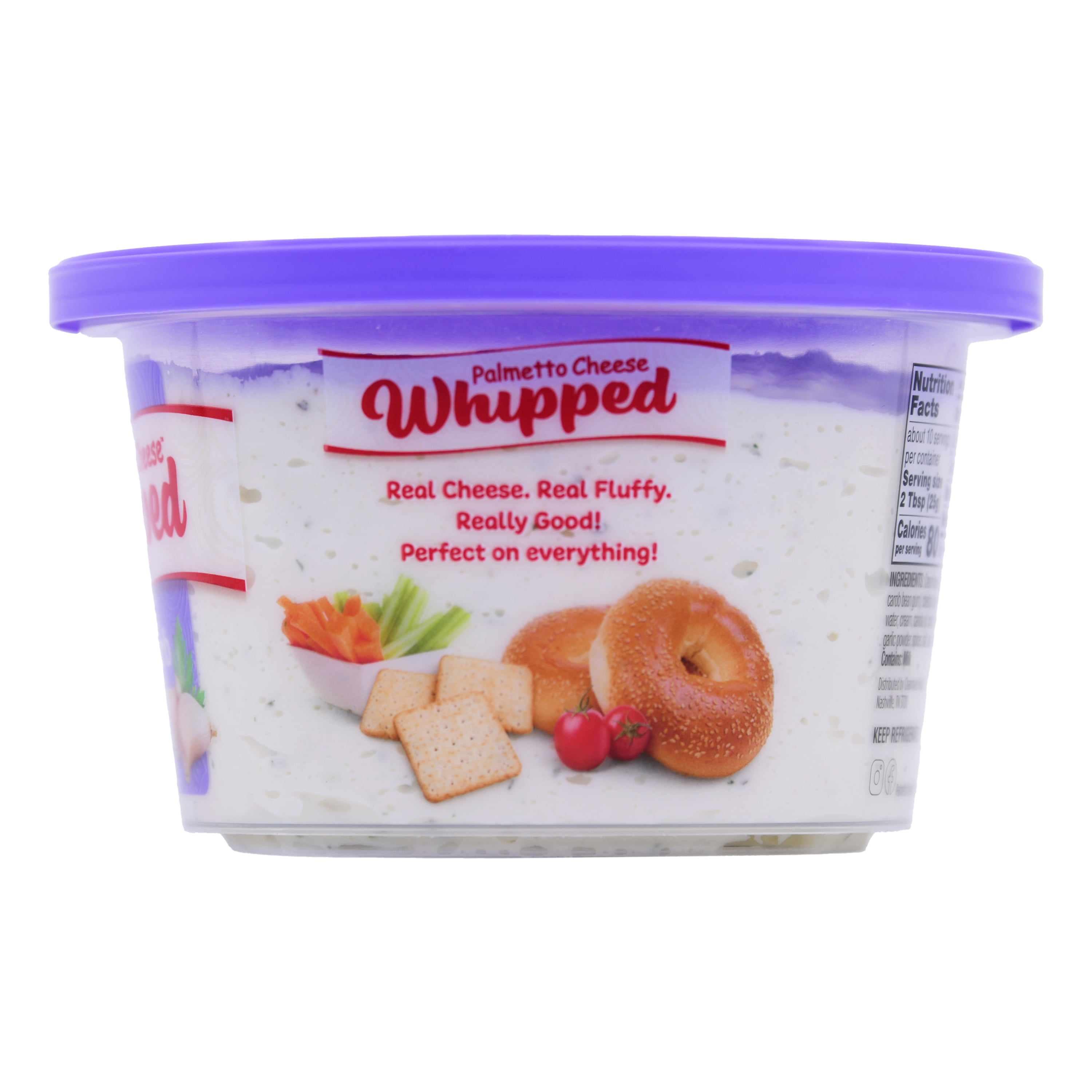 Palmetto Cheese Whipped Garlic & Herb Cheese Spread 9oz Refrigerated